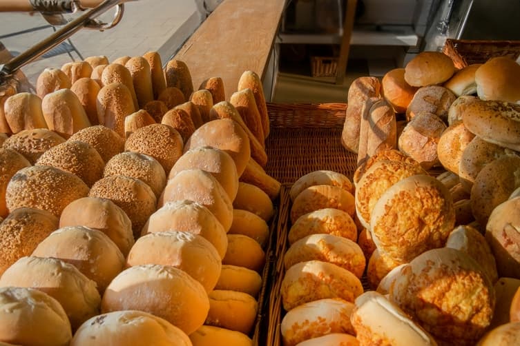 Fresh baked breads